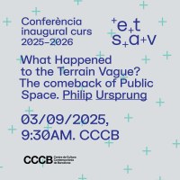 Conferència inaugural Philip Ursprung