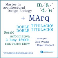 Doble titulació MADE+MArq habilitant