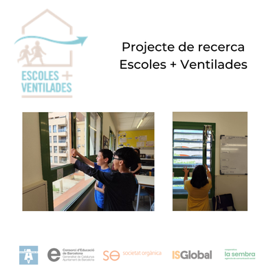 Projecte de recerca Escoles + Ventilades