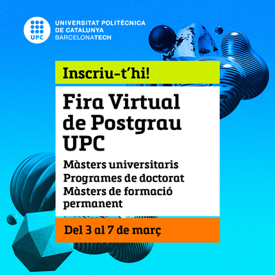 Fira virtual de Postgrau UPC