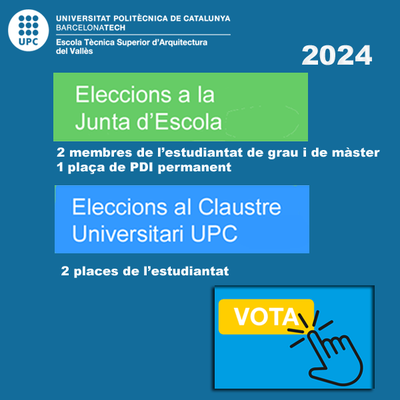 Eleccions a la UPC i a l'ETSAV