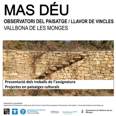 Projectes en paisatges culturals