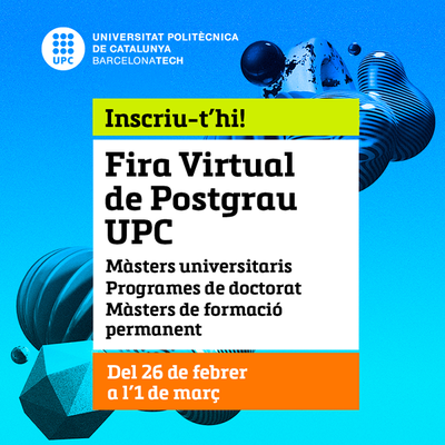 Fira virtual de Postgrau UPC