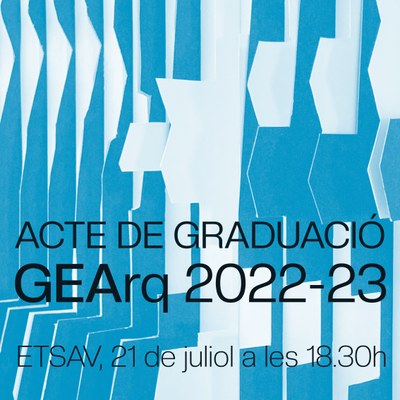 Acte de graduació GEArq