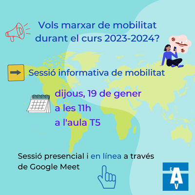 Prepara la teva mobilitat!