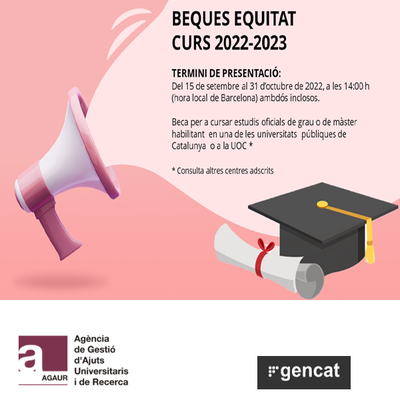 Beca Equitat curs 2022-2023