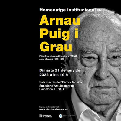 Homenatge institucional