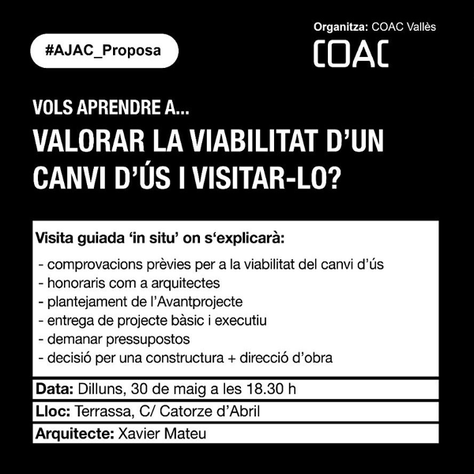 Proposta del COAC Vallès - AJAC