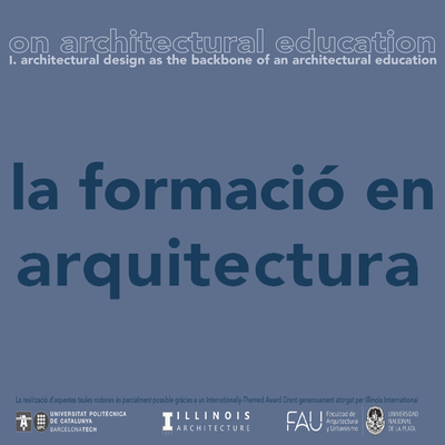 La formació en arquitectura I