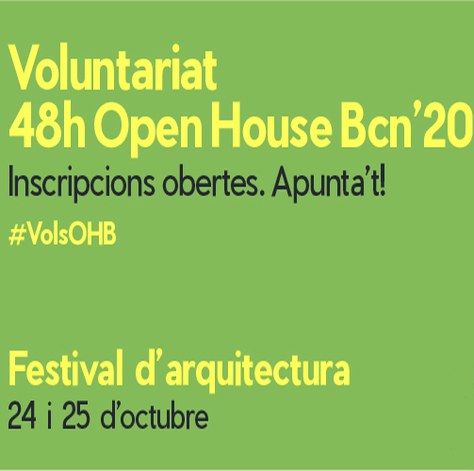 48h OpenHouse Barcelona 2020