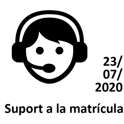 Suport a la matrícula