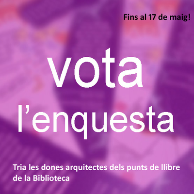 Votació dones arquitectes