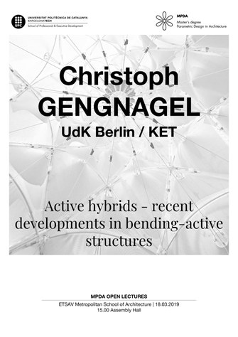 Conferència de Christoph Gengnagel