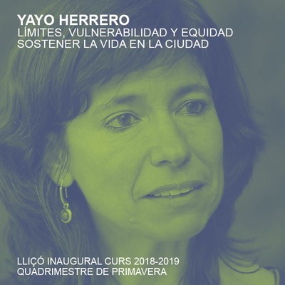 Conferència inaugural: Yayo Herrero