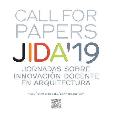 JIDA'19 «Call for papers» Jornades sobre innovació docent en arquitectura