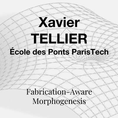 MPDA Open Lecture: Fabrication-Aware Morphogenesis