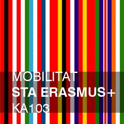 Convocatòria de mobilitat STA Erasmus+ KA103, 2018-19.