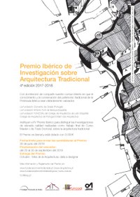 Convocatòria Premi Ibèric de Recerca sobre Arquitectura Tradicional