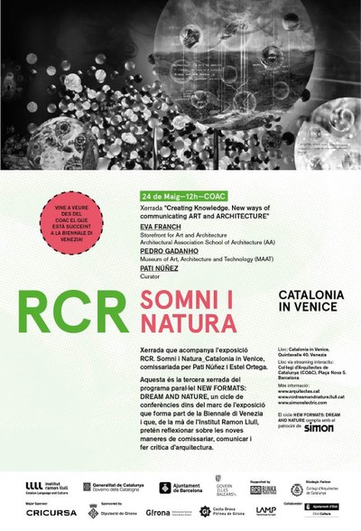 Debat 'Creating knowledge. New ways of communicating Art and Architecture'