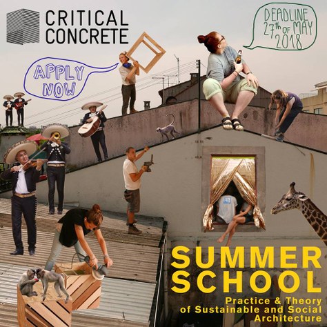 Convocatòria per a l'escola d'estiu Critical Concrete 2018
