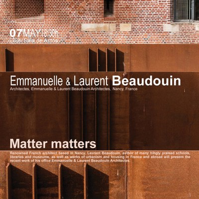 IASAP-BV Conferències: 'Matter Matters'