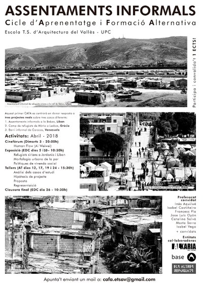 Assentaments Informals. CAFA