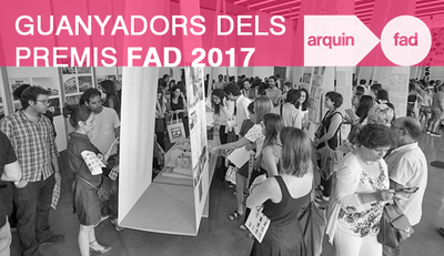 Guanyadors dels Premis FAD 2017