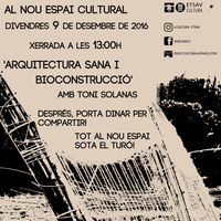 Xerrada "Arquitectura sana i bioconstrucció"