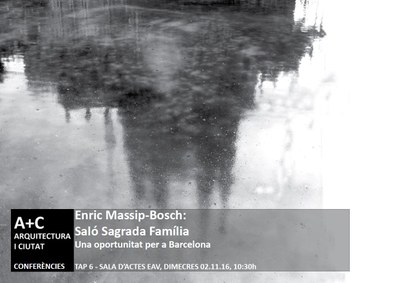 Saló Sagrada Família: Una oportunitat per a Barcelona