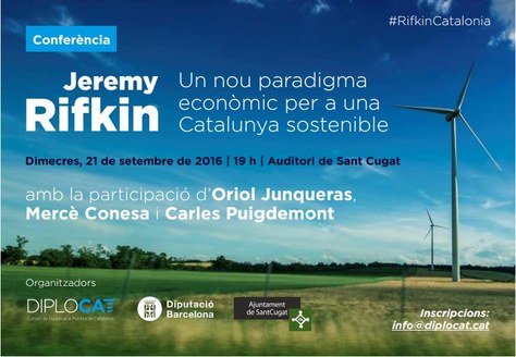 Conferència de Jeremy Rifkin
