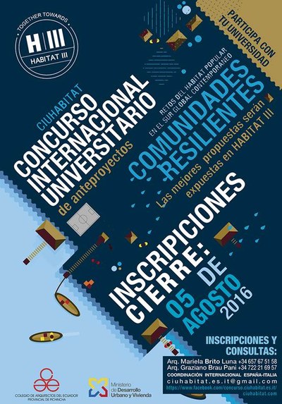 Concurs Universitari d'Avantprojectes CIU HABITAT