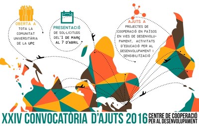 Convocatòria d'ajudes per Cooperació
