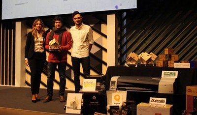 Primer premi a un estudiant en el concurs DTF