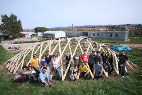 Projecte CODA: construcció experimental del pavelló Ametlla