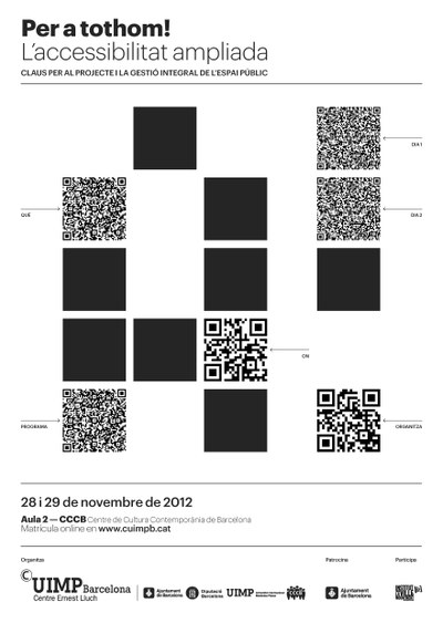 28 i 29/11 :Curs L’accessibilitat ampliada