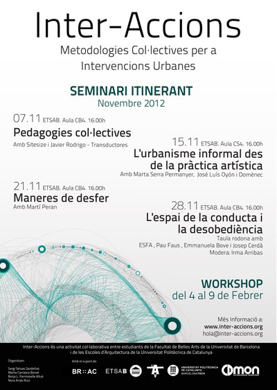 Inter-accions. Metodologies col·lectives per a intervencions urbanes