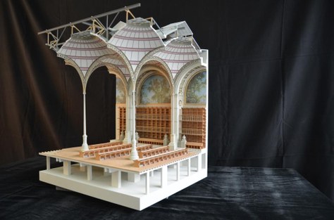 El taller de maquetes de l'Etsav participa en l'exposició de l'obra de l'arquitecte Labrousse