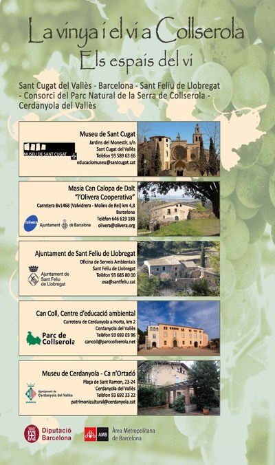 06/05 Conferència: Els espais del vi: masies i cellers
