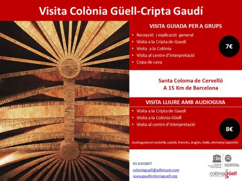 Colonia Güell-Cripta Gaudí