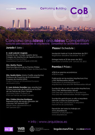 Concurs Coworking Building Madrid 2011